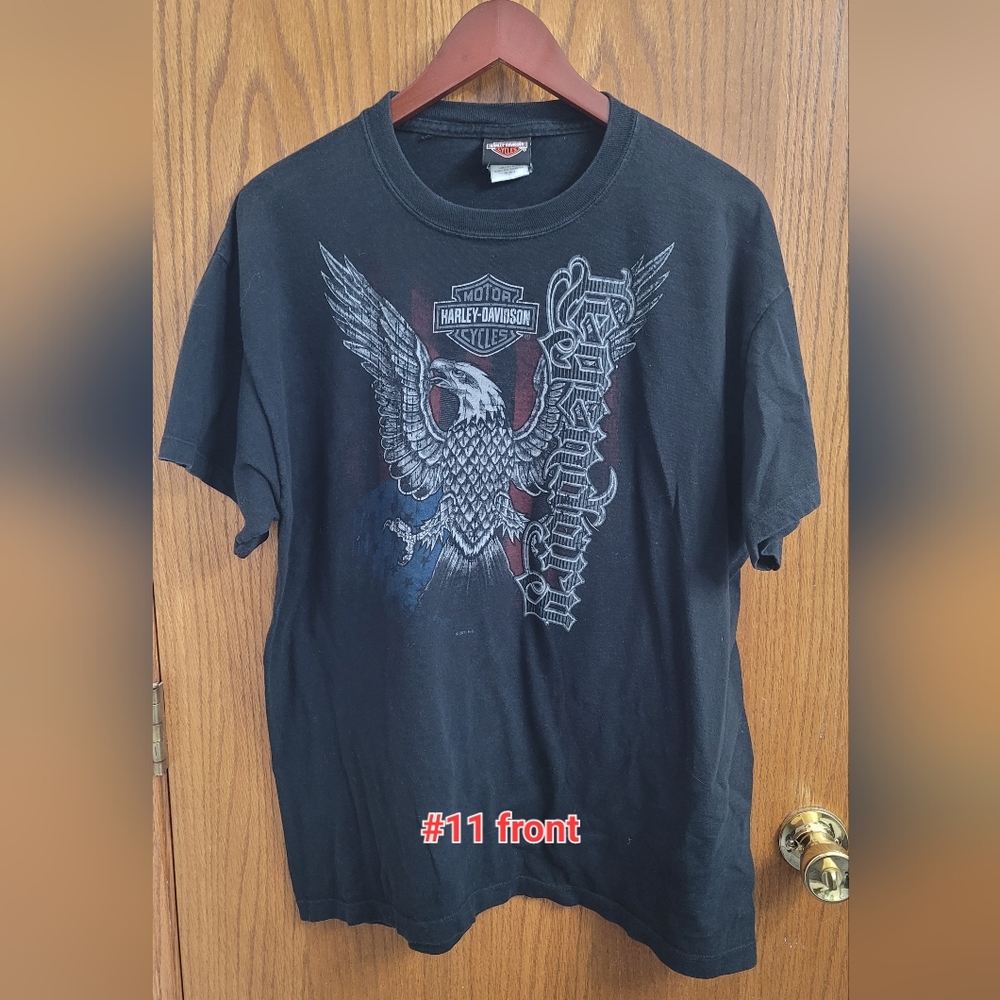 Genuine Harley-Davidson Black Graphic T-Shirt XL